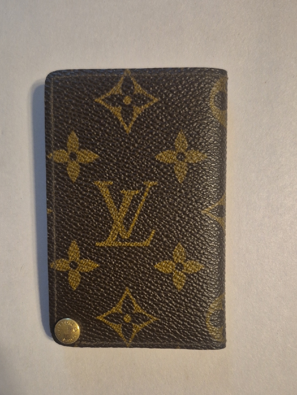LOW START Louis Vuitton Card Holder  with 4 Card Inserts More Can be Added EUC - Picture 2 of 14